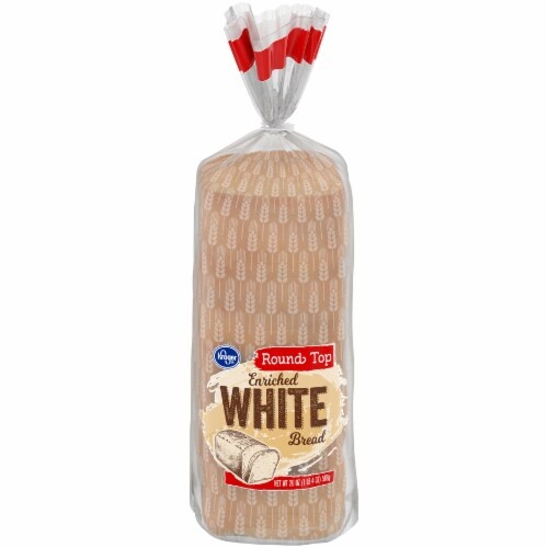 slide 1 of 1, Kroger Round Top Tender Twist White Bread, 20 oz