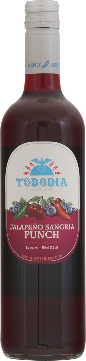 slide 12 of 13, Tododia Jalapeno Sangria Punch, 25.36 oz
