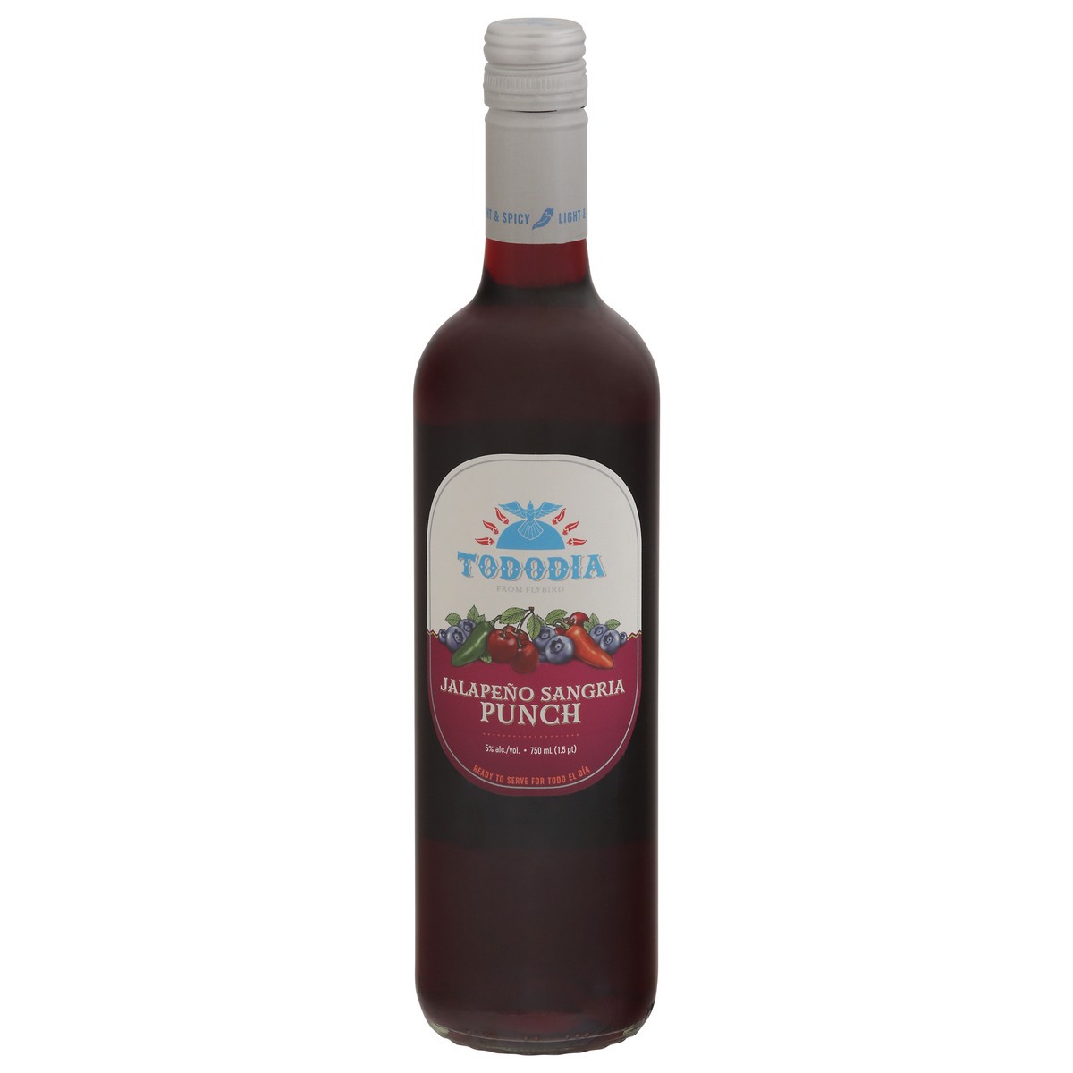 slide 9 of 13, Tododia Jalapeno Sangria Punch, 25.36 oz