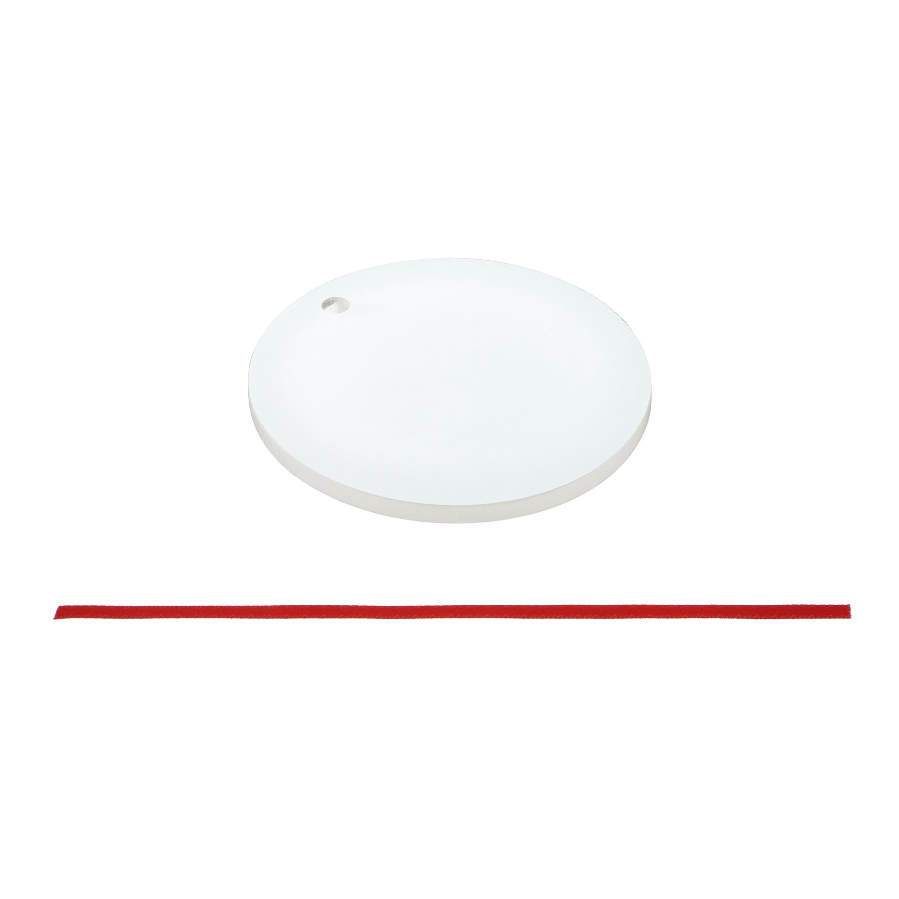 slide 2 of 2, 3" Round Acrylic Sublimation Ornaments, 3ct. By Make Market, 3 ct