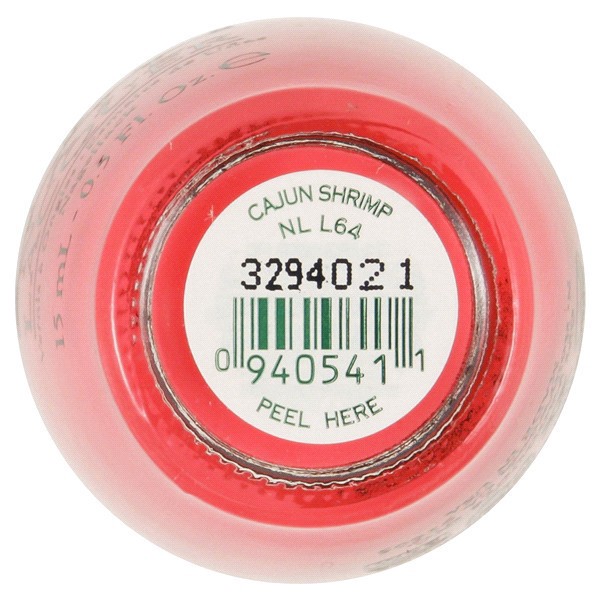 slide 6 of 9, OPI Cajun Shrimp NLL64 Nail Lacquer 0.5 fl oz, 0.5 fl oz