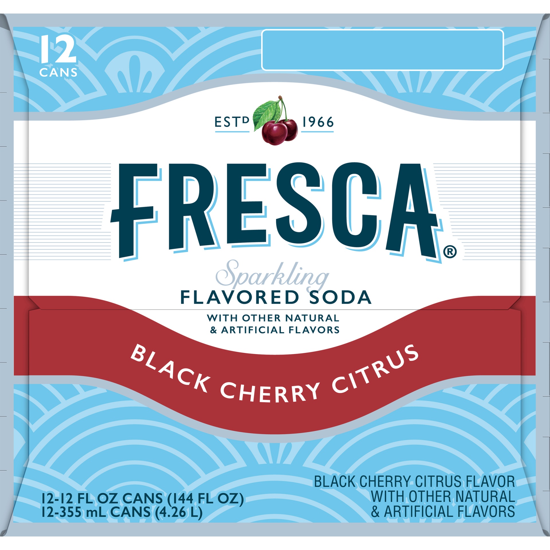 slide 5 of 9, Fresca Black Cherry Citrus Soda, 12 ct; 12 fl oz
