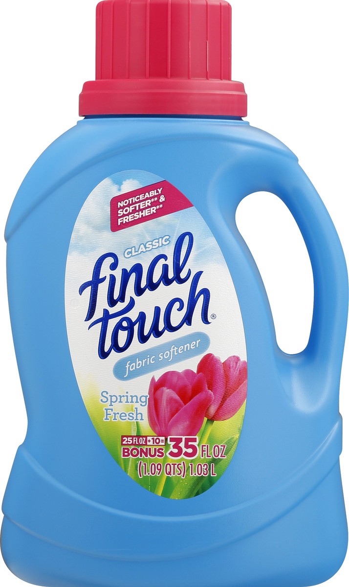 slide 3 of 11, Final Touch Classic Spring Fresh Fabric Softener 35 oz, 35 oz