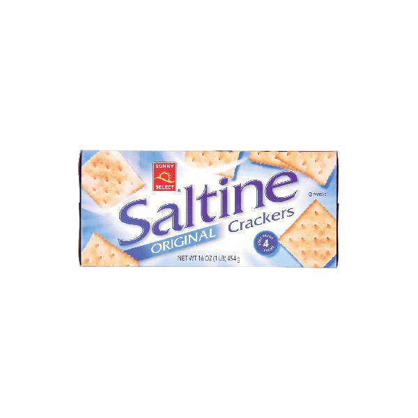 slide 1 of 1, Sunny Select, Saltine Crackers, 16 oz