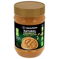 Harris Teeter Natural Peanut Butter - Crunchy