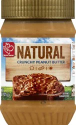 Harris Teeter Natural Peanut Butter - Crunchy