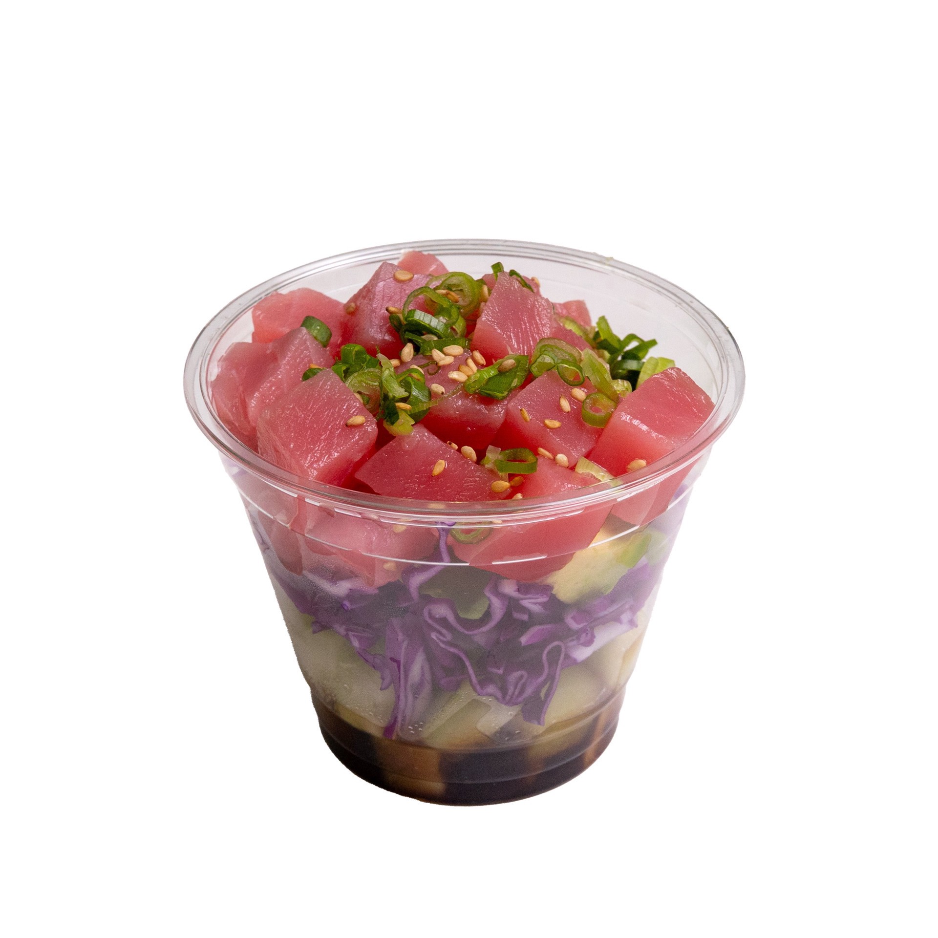slide 1 of 1, H-E-B Sushiya Tuna Poke Cup, 5.61 oz