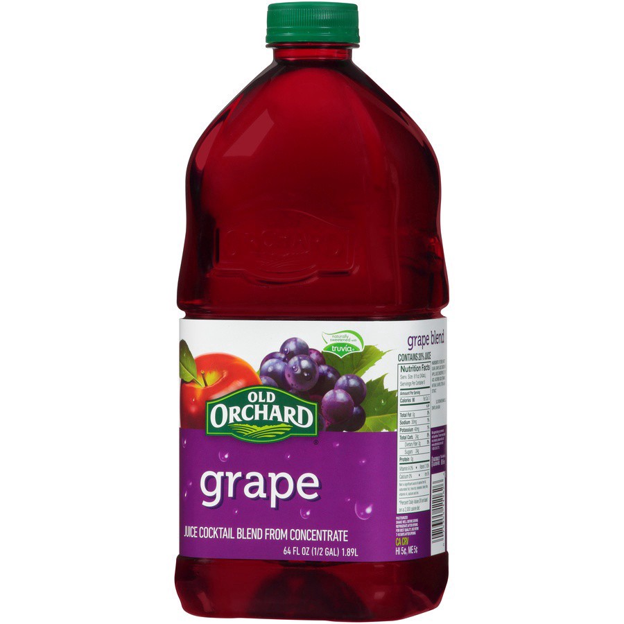 slide 6 of 15, Old Orchard Grape Cocktail - 64 fl oz, 64 fl oz