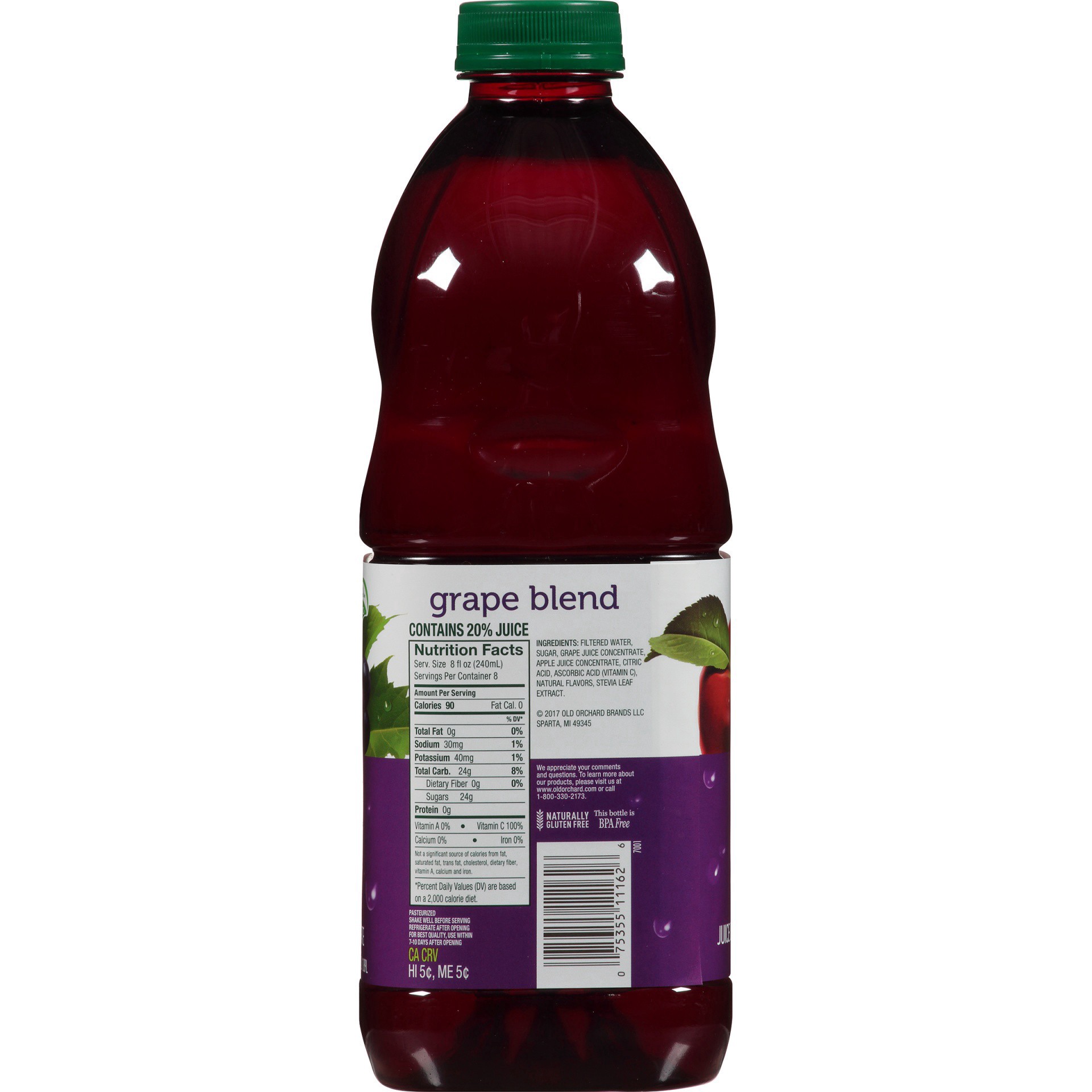 slide 7 of 15, Old Orchard Grape Cocktail - 64 fl oz, 64 fl oz