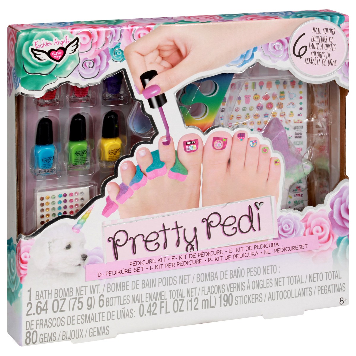 slide 4 of 9, Fashion Angels Unicorn Magic Pretty Pedi Kit, 1 ct