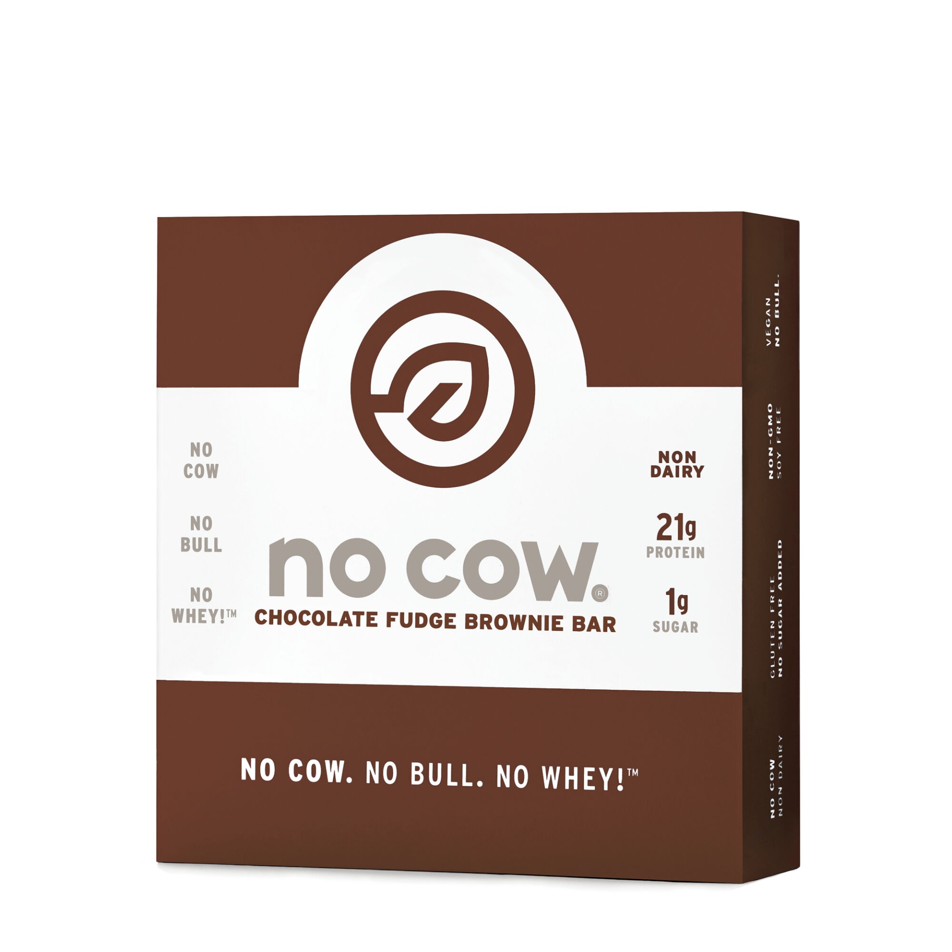 No Cow Protein Bar Chocolate Fudge Brownie 12 Ct Shipt