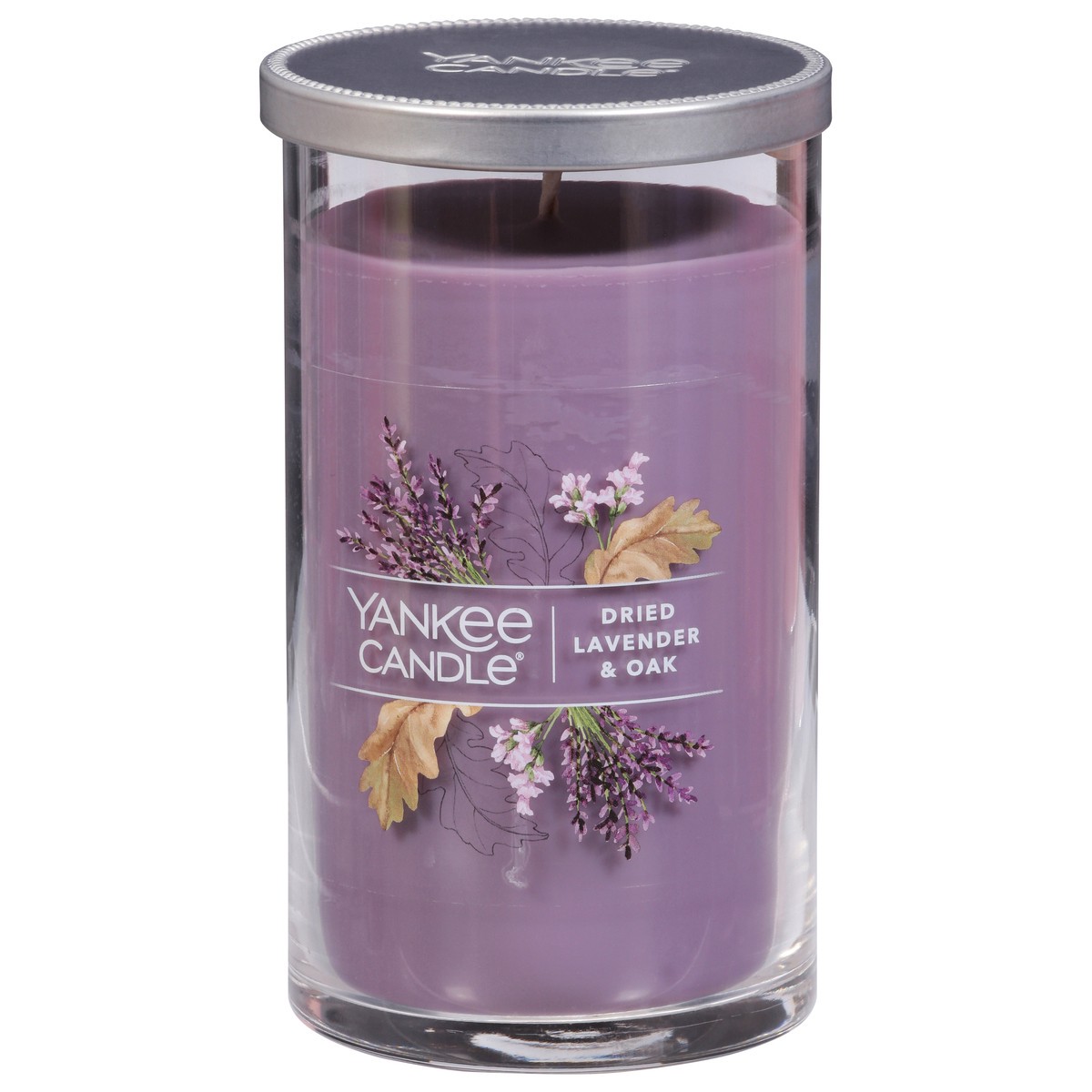 slide 1 of 9, Yankee Candle Dried Lavender & Oak Candle 14.25 oz, 14.25 oz