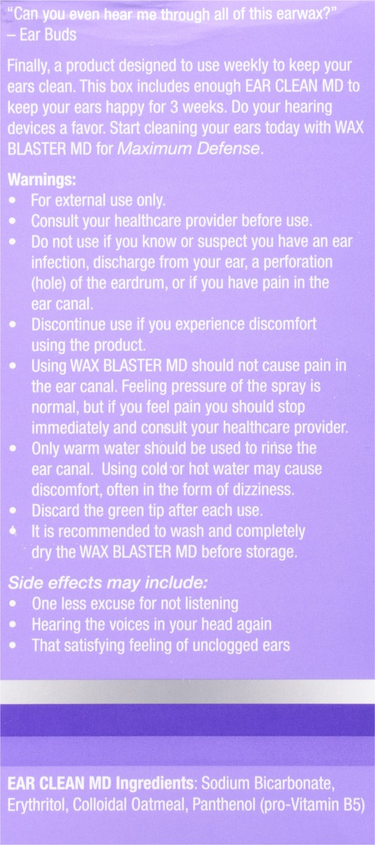 slide 3 of 9, Wax Blaster MD Kit - Each, 1 ct