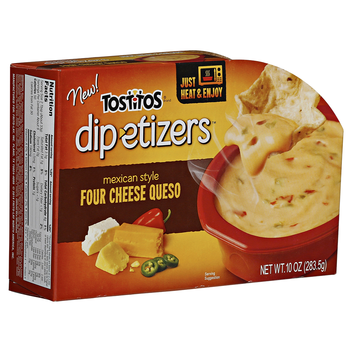 Tostitos Dip-etizers Four Cheese Queso 10 oz | Shipt Does Tostitos Queso Need To Be Refrigerated