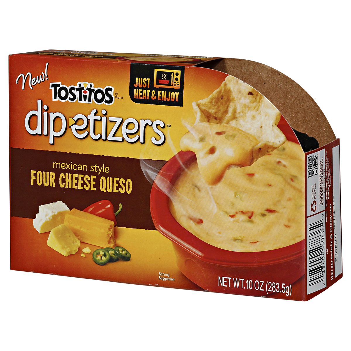 Tostitos Dip-etizers Four Cheese Queso 10 Oz | Shipt