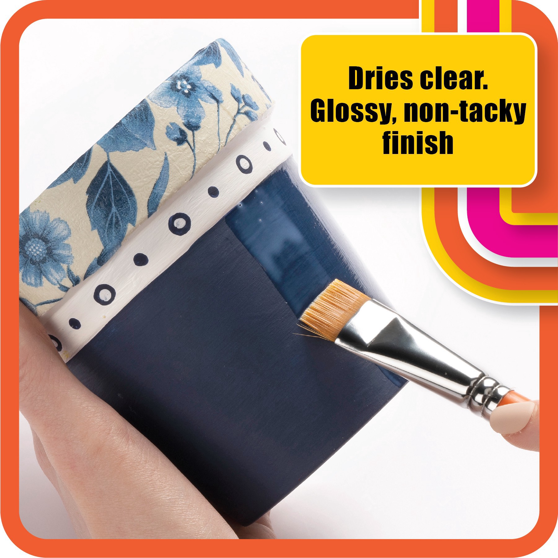 slide 4 of 8, Mod Podge Gloss Water Resistant Glue & Sealer, 4 fl oz