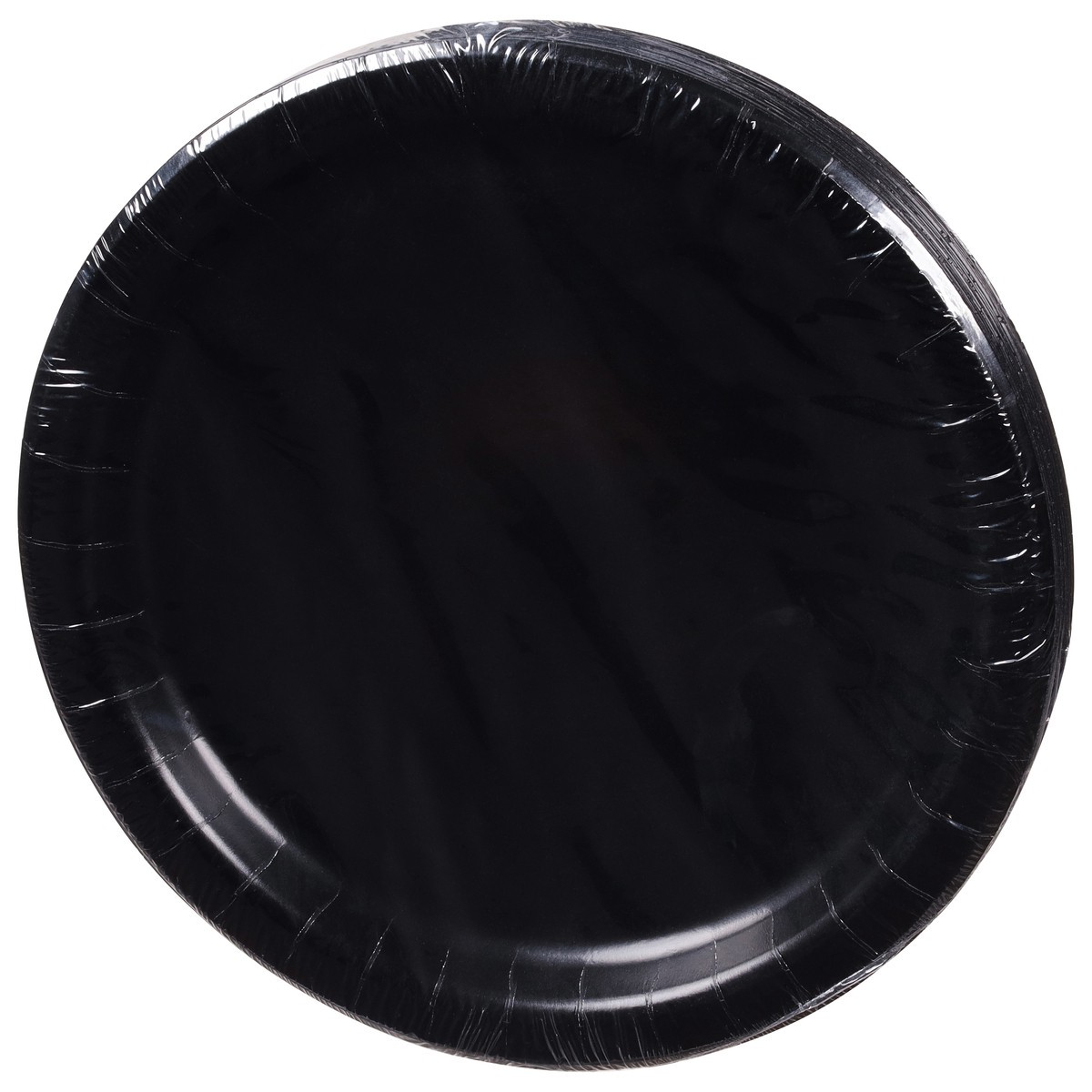 slide 2 of 4, Touch of Color Black Velvet Plates 24 ea, 24 ct