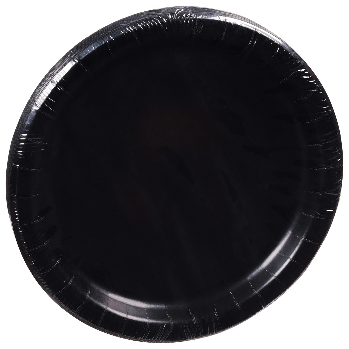 slide 4 of 4, Touch of Color Black Velvet Plates 24 ea, 24 ct
