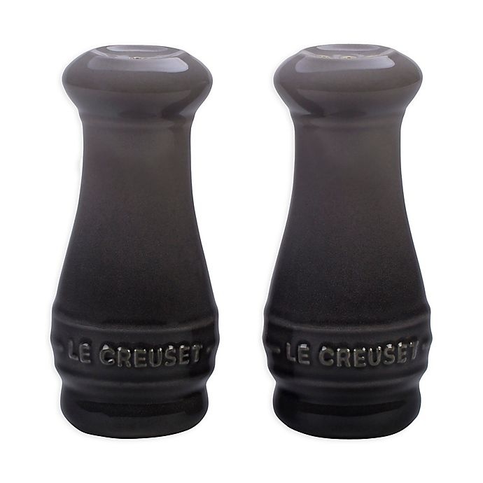 slide 1 of 1, Le Creuset Salt and Pepper Shaker Set - Oyster, 2 ct