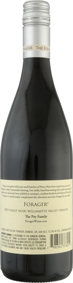 slide 3 of 9, Forager Project Willamette Valley Pinot Noir 750 ml Bottle, 750 ml