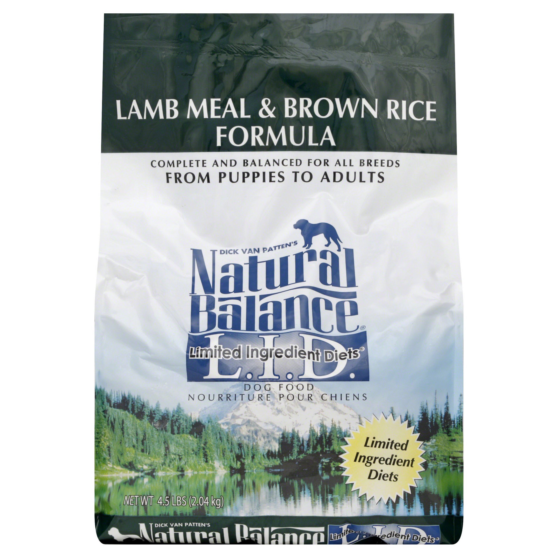 slide 1 of 6, Natural Balance Dog Food 4.5 lb, 4.5 lb