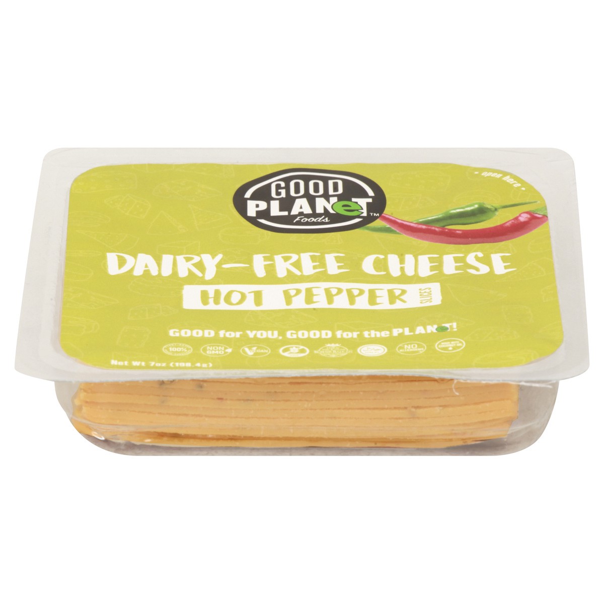 slide 10 of 13, GOOD PLANeT Cheese Slices 7 oz, 7 oz