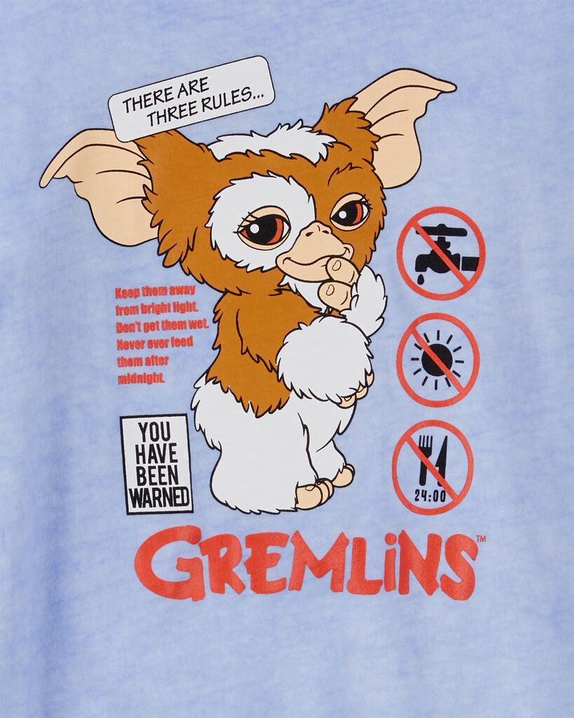 slide 2 of 2, Oshkosh Kid Gremlins Graphic Tee Blue 7, 1 ct