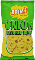 slide 1 of 1, Brim's Onion Flavored Rings, 4 oz