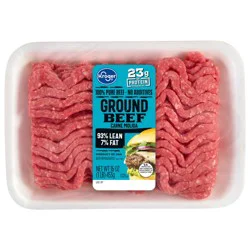 Kroger® 93/7 Ground Beef Tray 1 LB