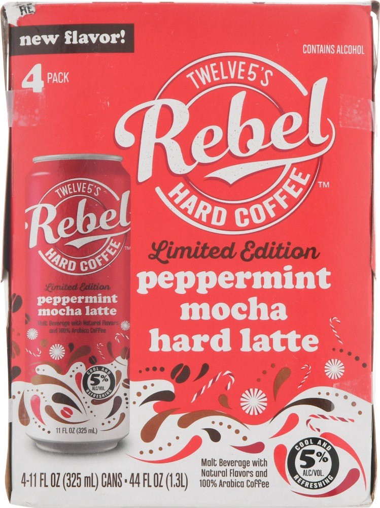 slide 5 of 6, Rebel Hard Coffee Pumpkin Spice Latte, 44 fl oz