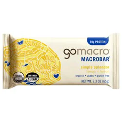 GoMacro Organic Lemon Lemon Bar