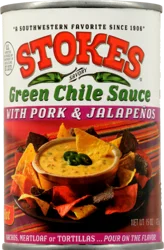 Stokes Green Chile Sauce With Pork & Jalapeno