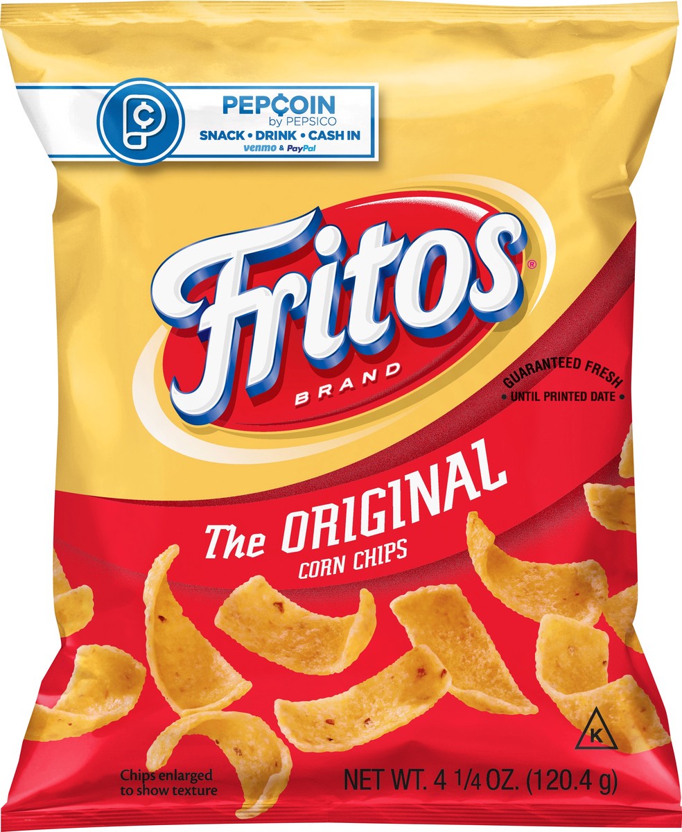 slide 1 of 9, Fritos The Original Corn Chips 4.25 oz, 4.25 oz