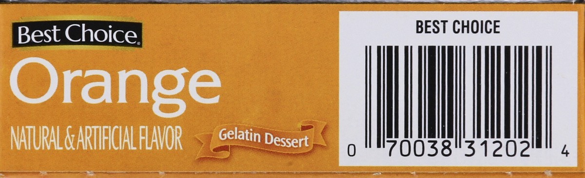 slide 5 of 13, Best Choice Orange Gelatin Dessert 3 oz, 3 oz