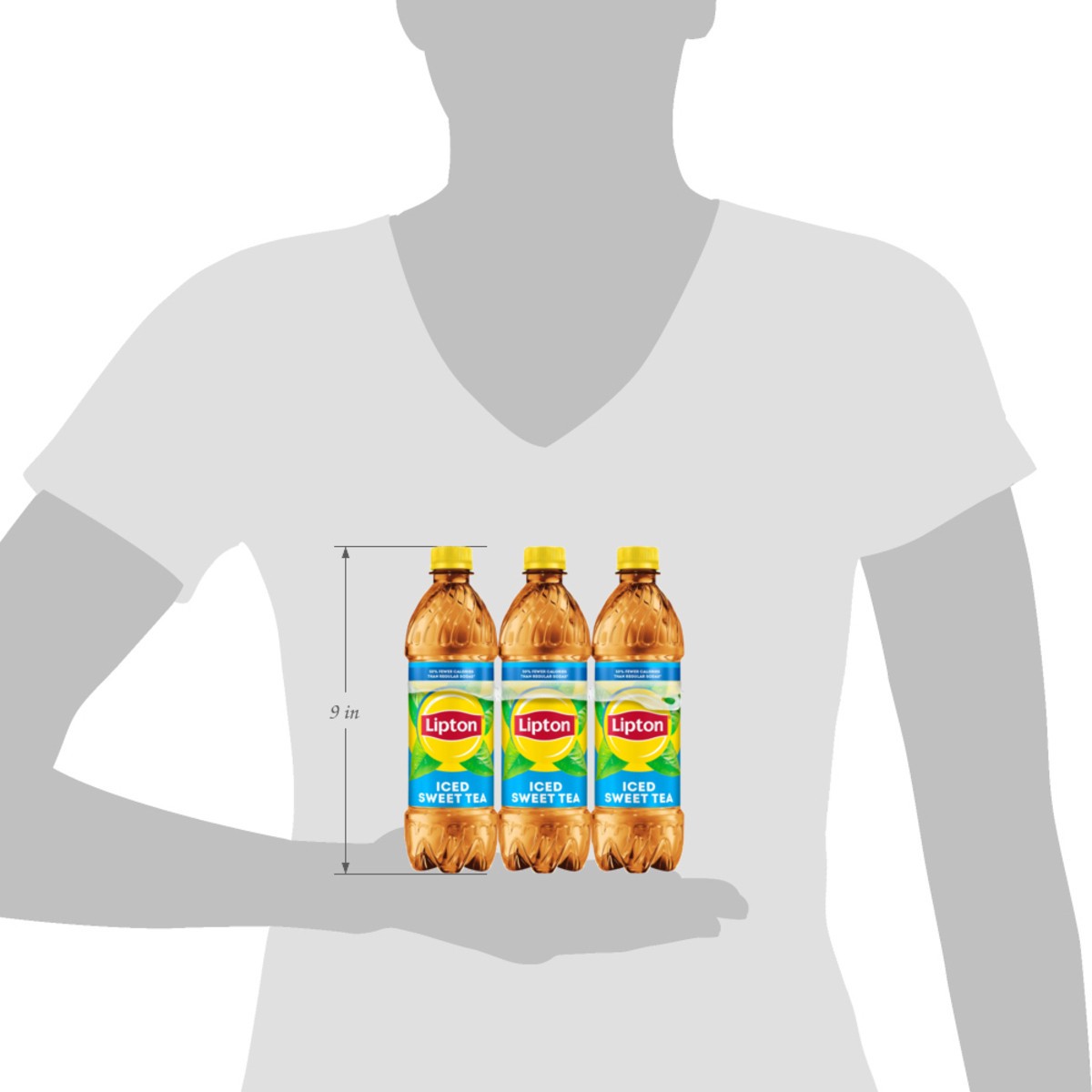 slide 6 of 8, Lipton Iced Tea Sweet Tea 16.9 Fl Oz, 6 Count, 6 ct