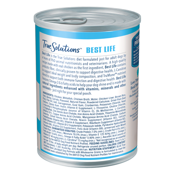 slide 8 of 13, Blue Buffalo Blue True Solutions Best Life Wet Dog Food, 12.5 oz