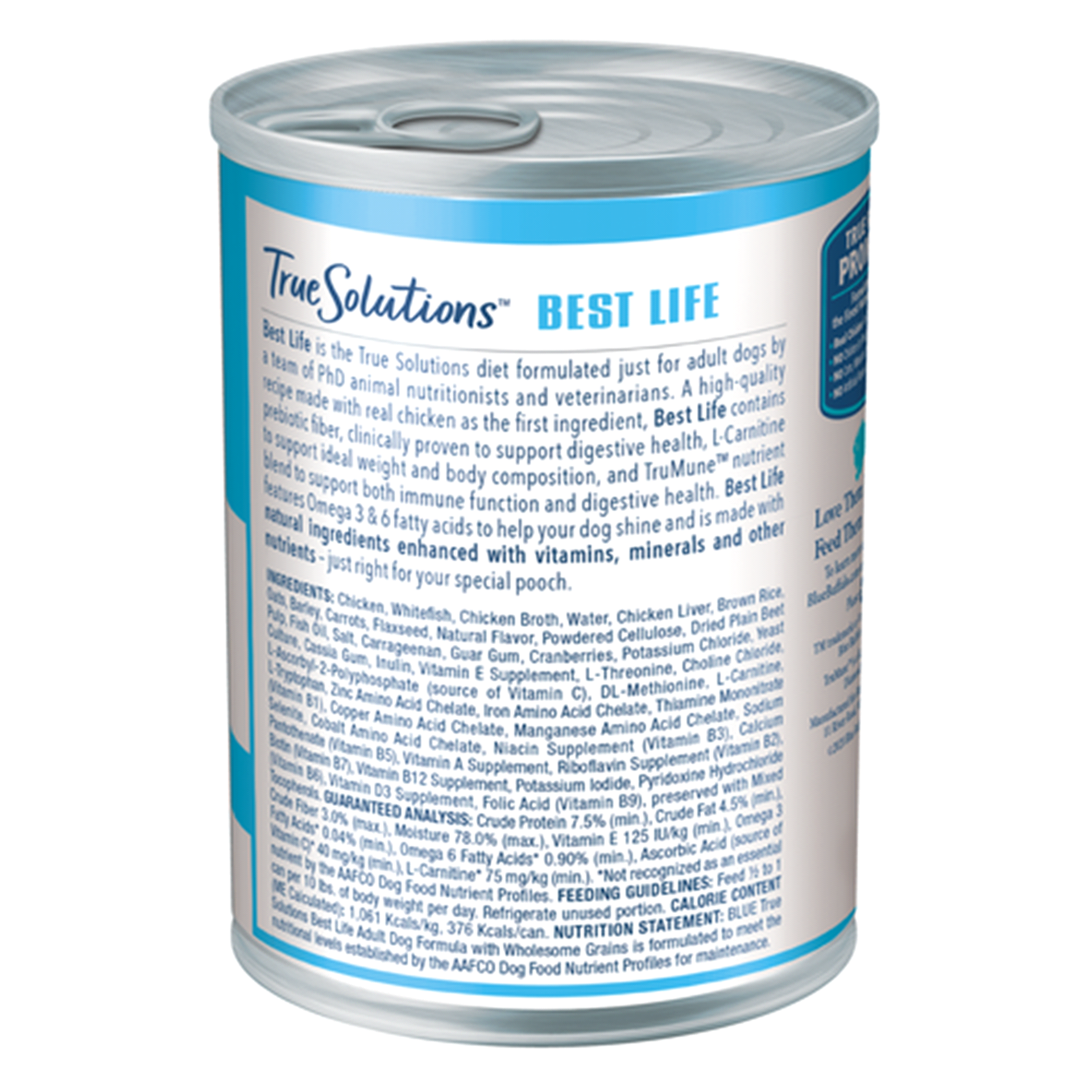 slide 9 of 13, Blue Buffalo Blue True Solutions Best Life Wet Dog Food, 12.5 oz