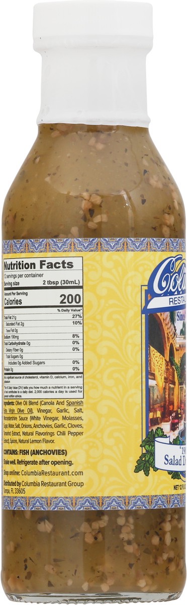 slide 3 of 9, Columbia Restaurant Salad Dressing 12 fl oz, 12 fl oz