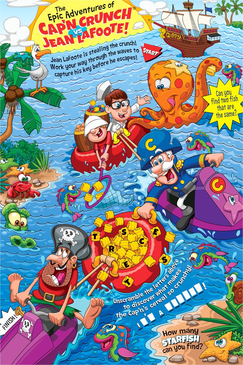 slide 2 of 6, Cap'n Crunch Regular Cereal - 12.6 oz, 12.6 oz