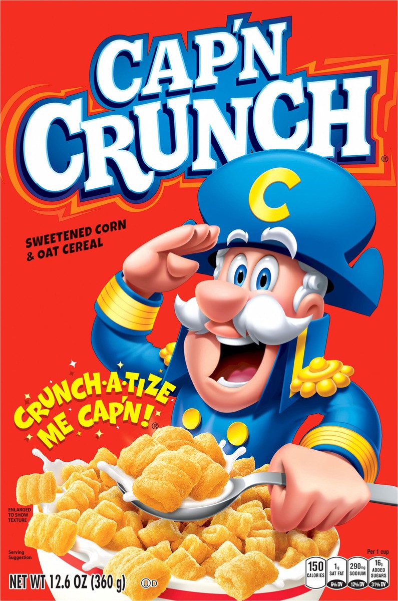 slide 6 of 6, Cap'n Crunch Regular Cereal - 12.6 oz, 12.6 oz