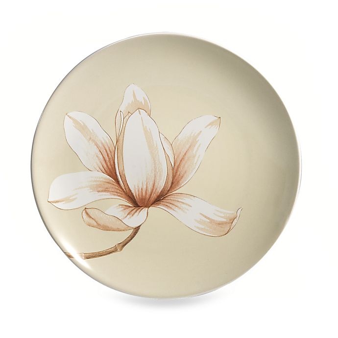 slide 1 of 1, Noritake Colorwave Floral Accent Plate - White, 1 ct