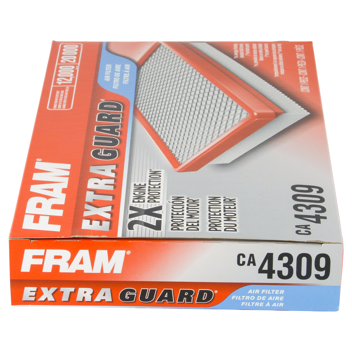 slide 2 of 5, Fram Extra Guard Air Filter CA4309, 1 ct