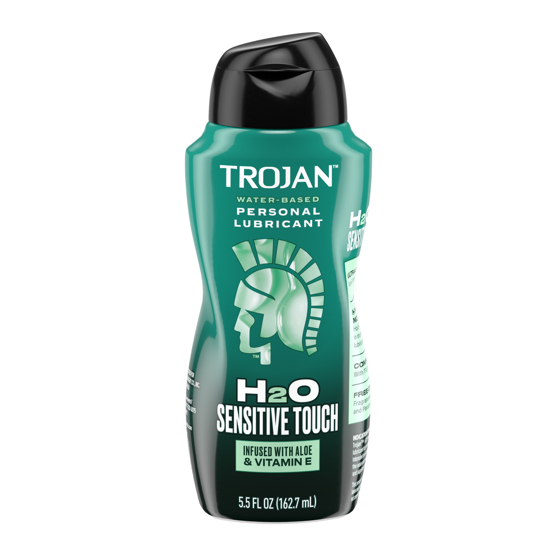 slide 1 of 4, Trojan Lubricant H2O Sensitive Touch Water-Based Lubricant, Personal Lubricant, 5.5 Fl Oz, 5.5 fl oz