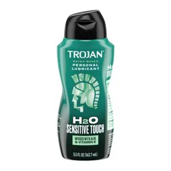 Trojan Lubricant H2O Sensitive Touch Water-Based Lubricant, Personal Lubricant, 5.5 Fl Oz