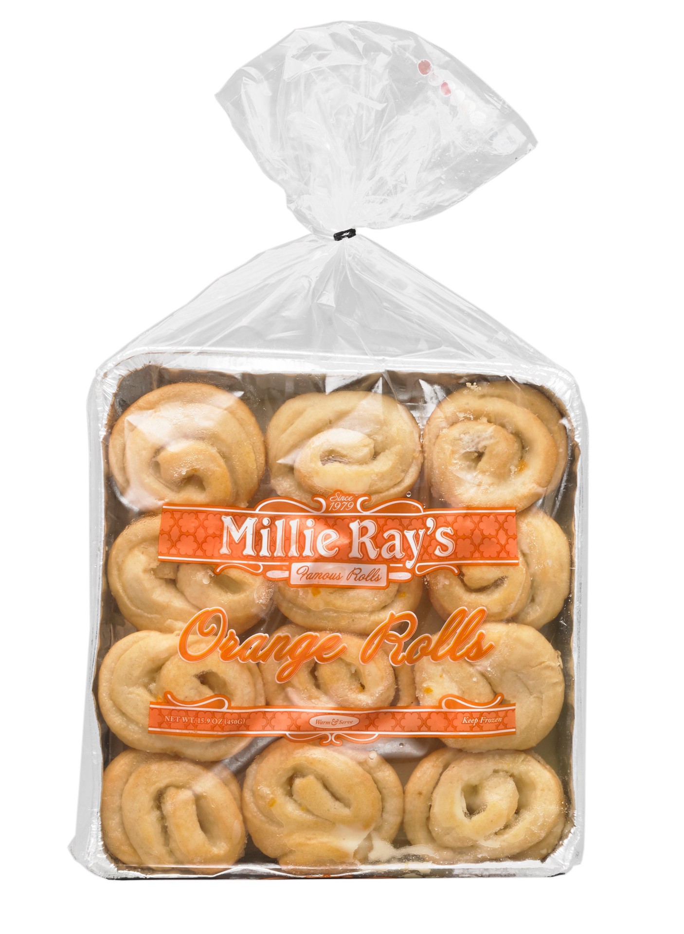 slide 1 of 1, Millie Ray's Orange Rolls, 15.9 oz