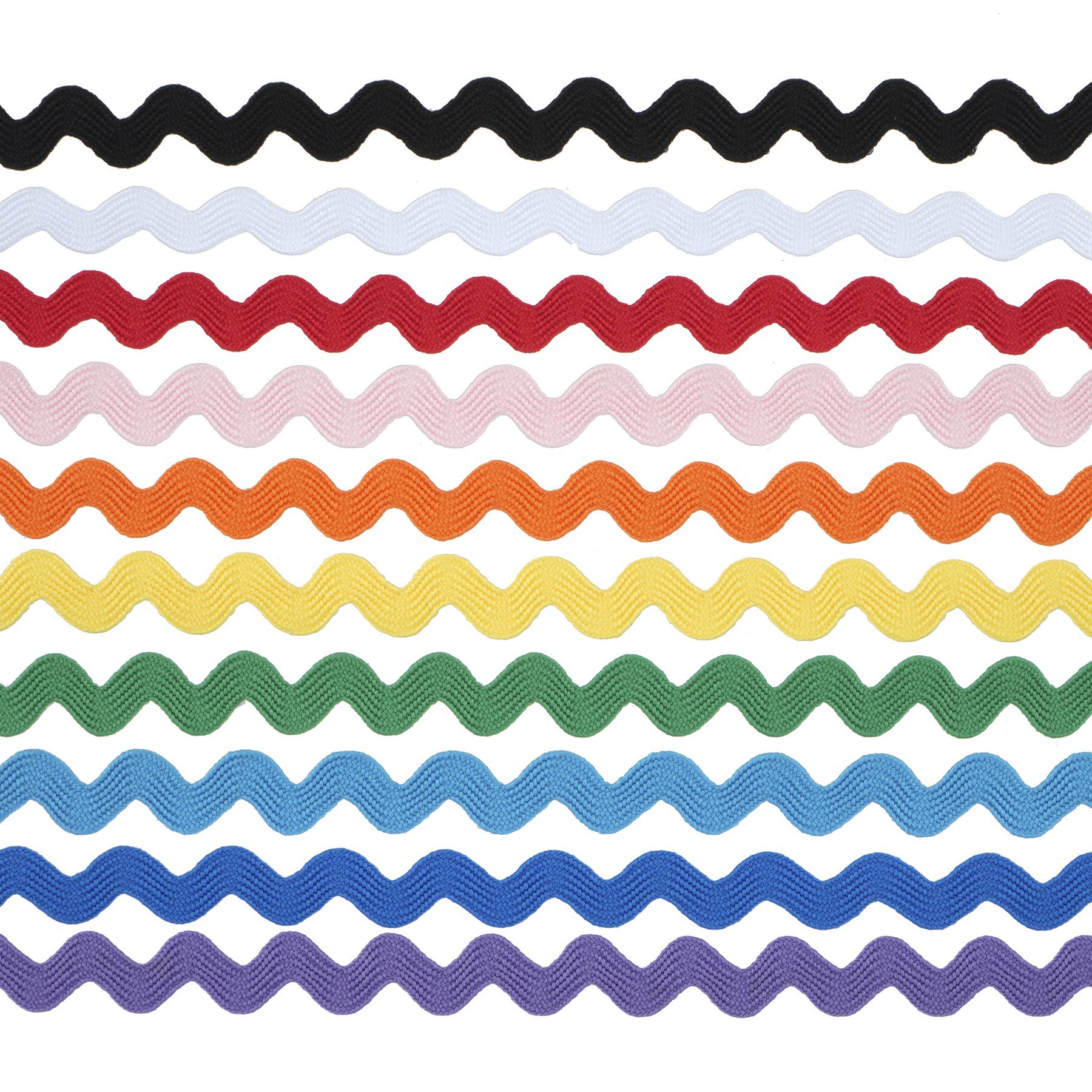 slide 3 of 3, 3/8" X 2yd. Ric Rac Value Pack Ribbon By Celebrate It, 3/8 in x 2 yd