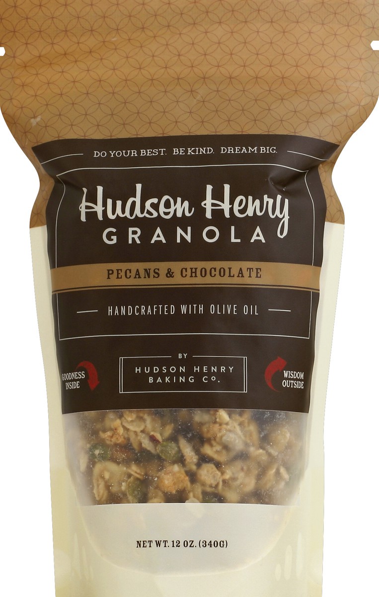 slide 2 of 2, Hudson Henry Pecans & Chocolate Granola 12 oz, 12 oz