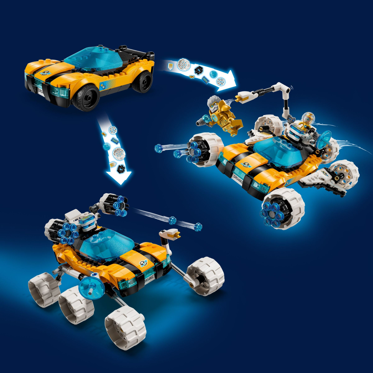 slide 12 of 21, LEGO DREAMZzz Mr. Ozs Space Car Building Set, Space Toy 71475, 1 ct