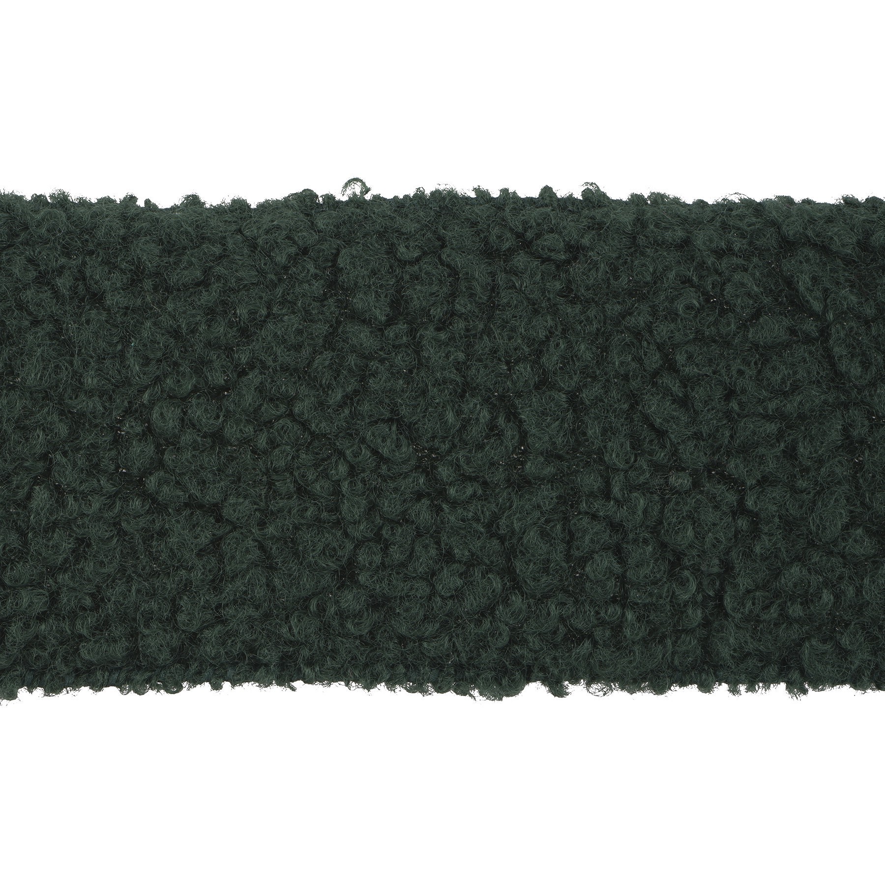slide 2 of 3, 2.5" X 9ft. Green Wired Sherpa Ribbon By Celebrate It, 2.5 in x 9 ft