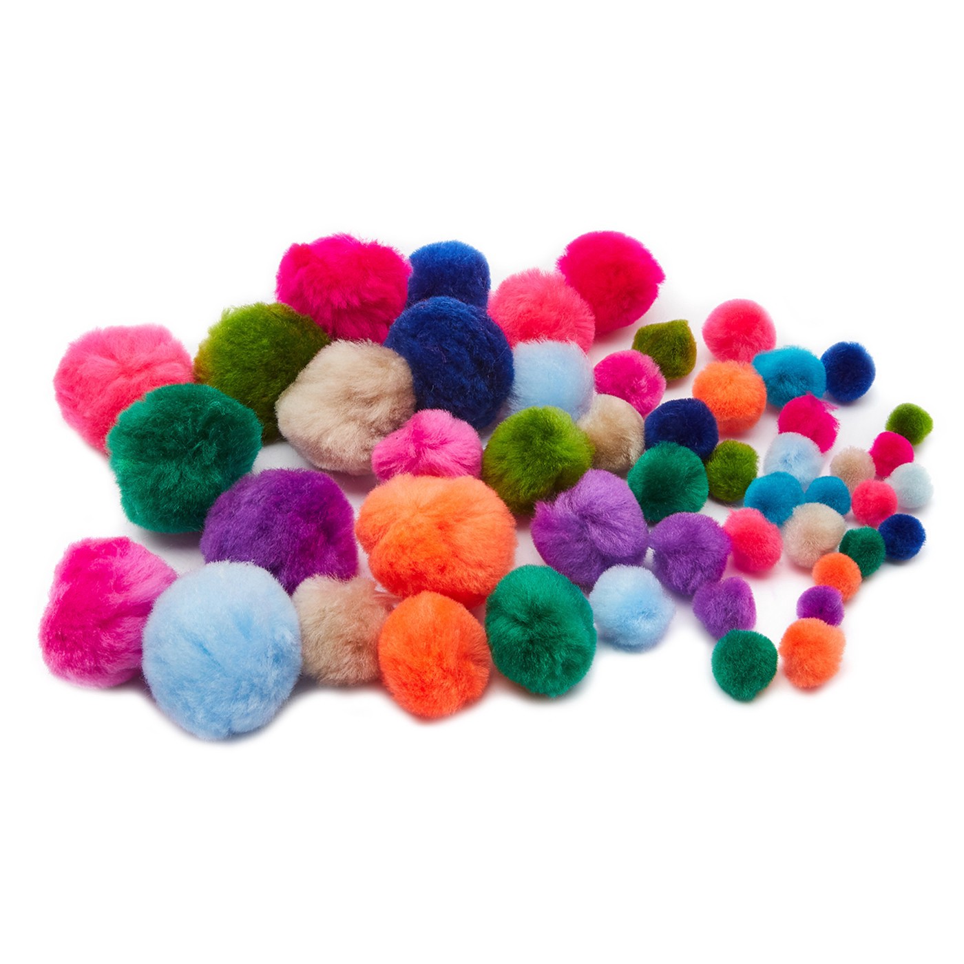 slide 2 of 3, Fashion Mix Pom Poms By Creatology, SM